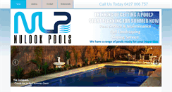 Desktop Screenshot of nulookpools.com.au