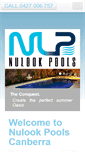 Mobile Screenshot of nulookpools.com.au