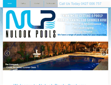 Tablet Screenshot of nulookpools.com.au